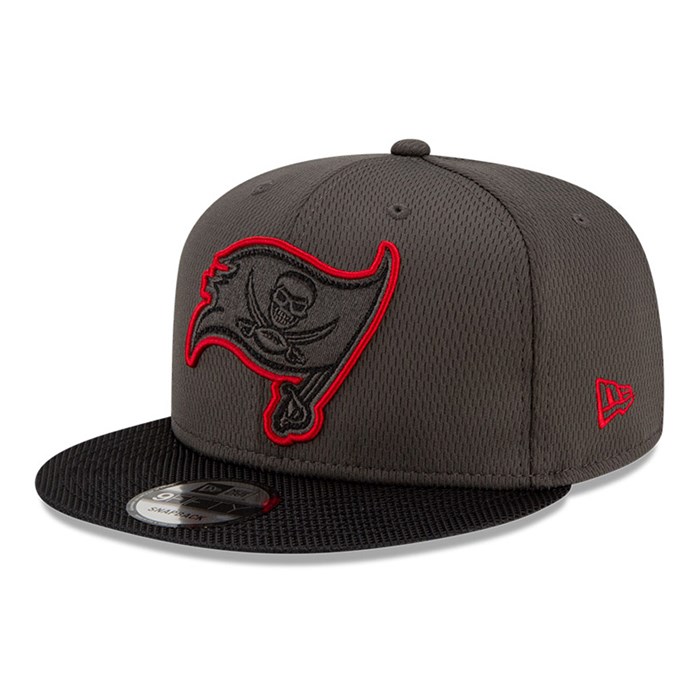 Tampa Bay Buccaneers NFL Sideline Road Youth 9FIFTY Lippis Harmaat - New Era Lippikset Suomi FI-269105